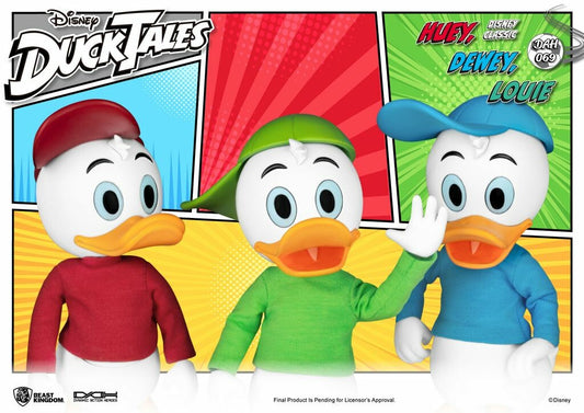  Disney: DuckTales - Huey Dewey and Louie 1:9 Scale Figure Set  4711061156617