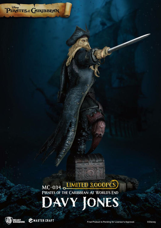  Pirates of the Caribbean: At World's End - Master Craft Davy Jones Statue  4711061147769