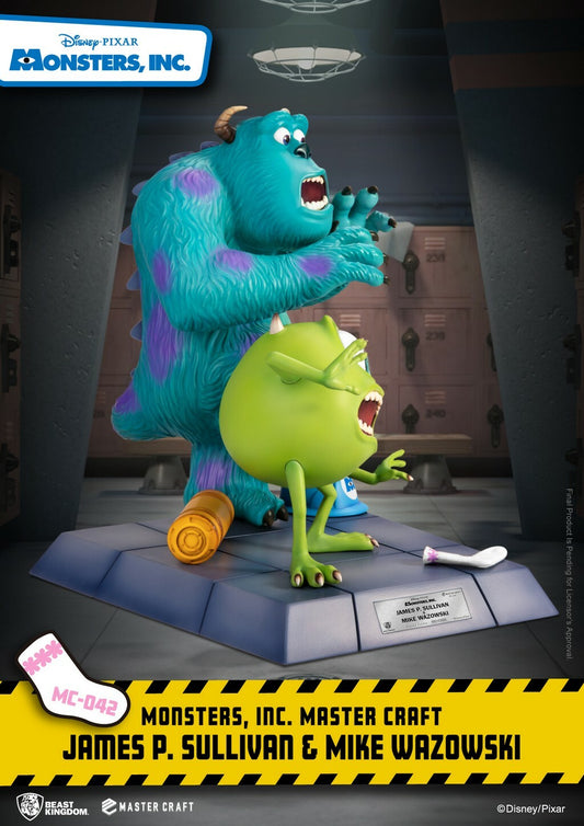  Disney: Monsters Inc. - Master Craft James P. Sullivan and Mike Wazowski Statue  4711061158079