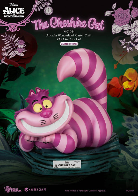  Disney: Alice in Wonderland - Master Craft Cheshire Cat Statue  4711061155245