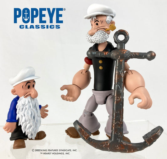  Popeye: Wave 2 - Poopdeck Pappy Action Figure  0814800023240