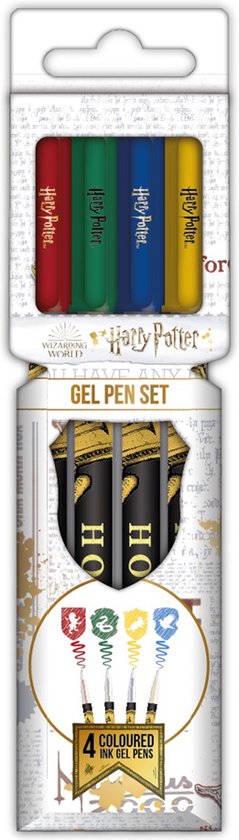  Harry Potter: Colourful Crest Gel Pens  5056563712640