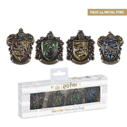  Harry Potter: X4 Pin Pack  8445484205763