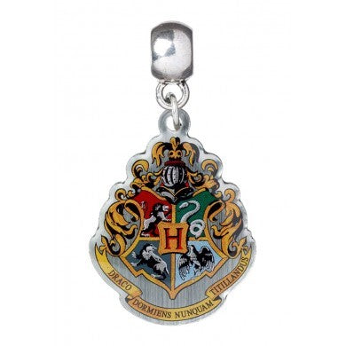  Harry Potter: Silver Plated - Hogwarts Crest Slider Charm  5055583404757