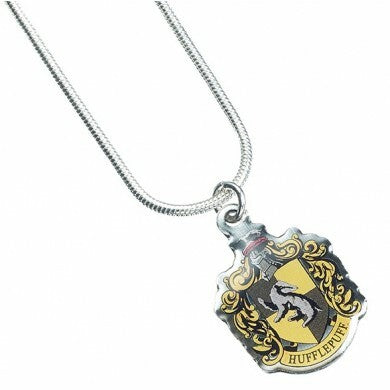  Harry Potter: Hufflepuff Crest Slider Necklace  5055583441851