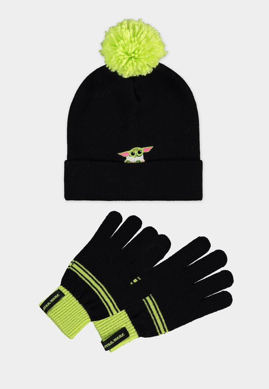  Star Wars: Grogu Beanie and Knitted Gloves Gift Set  8718526153569