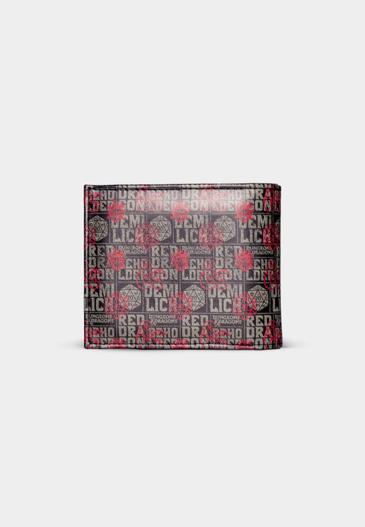 Dungeons and Dragons: All Over Print Bifold Wallet  8718526143027