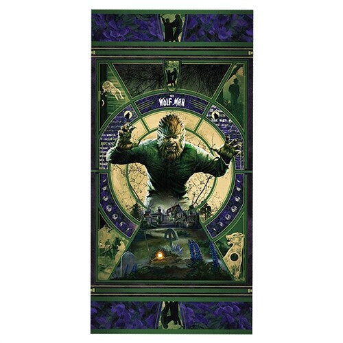 Universal Monsters - The Wolfman Beach and Bath Towel  5060224089453