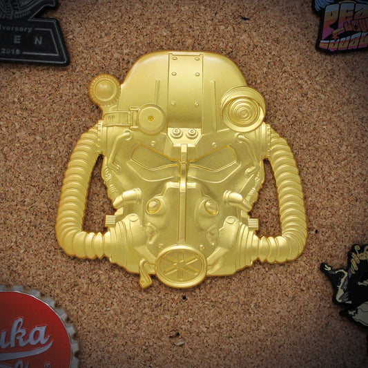  Fallout: 24k Gold Plated XL Premium Pin Badge  5060662465215