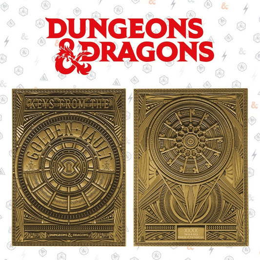  Dungeons and Dragons: Keys From The Golden Vault Limited Edition Ingot  5060948292030