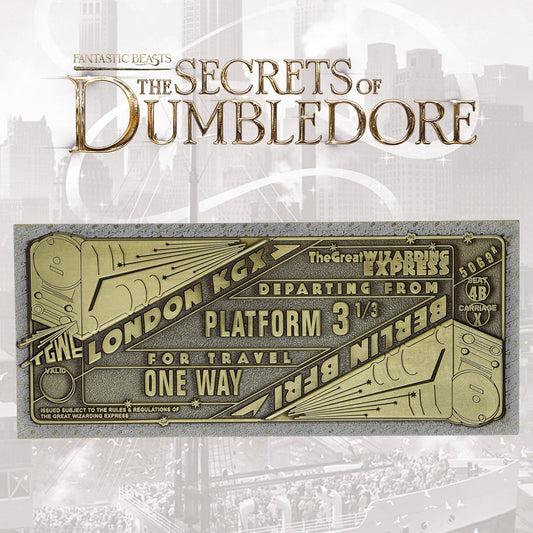  Fantastic Beasts: The Great Wizarding Express Limited Edition Train Ticket Replica  5060662468957
