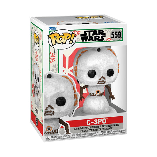  Pop! Star Wars: Holiday - C-3PO Snowman  0889698643351