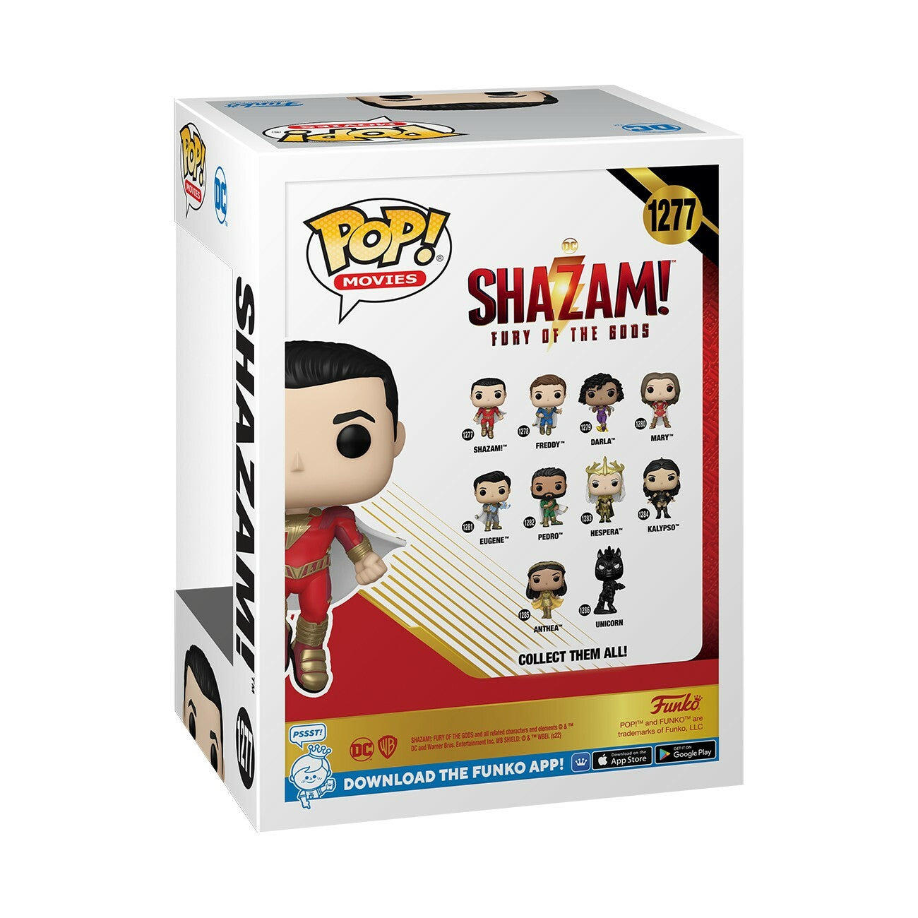  Pop! DC: Shazam Fury of the Gods - Shazam with Glow in the Dark Chase Asst.  0889698691208