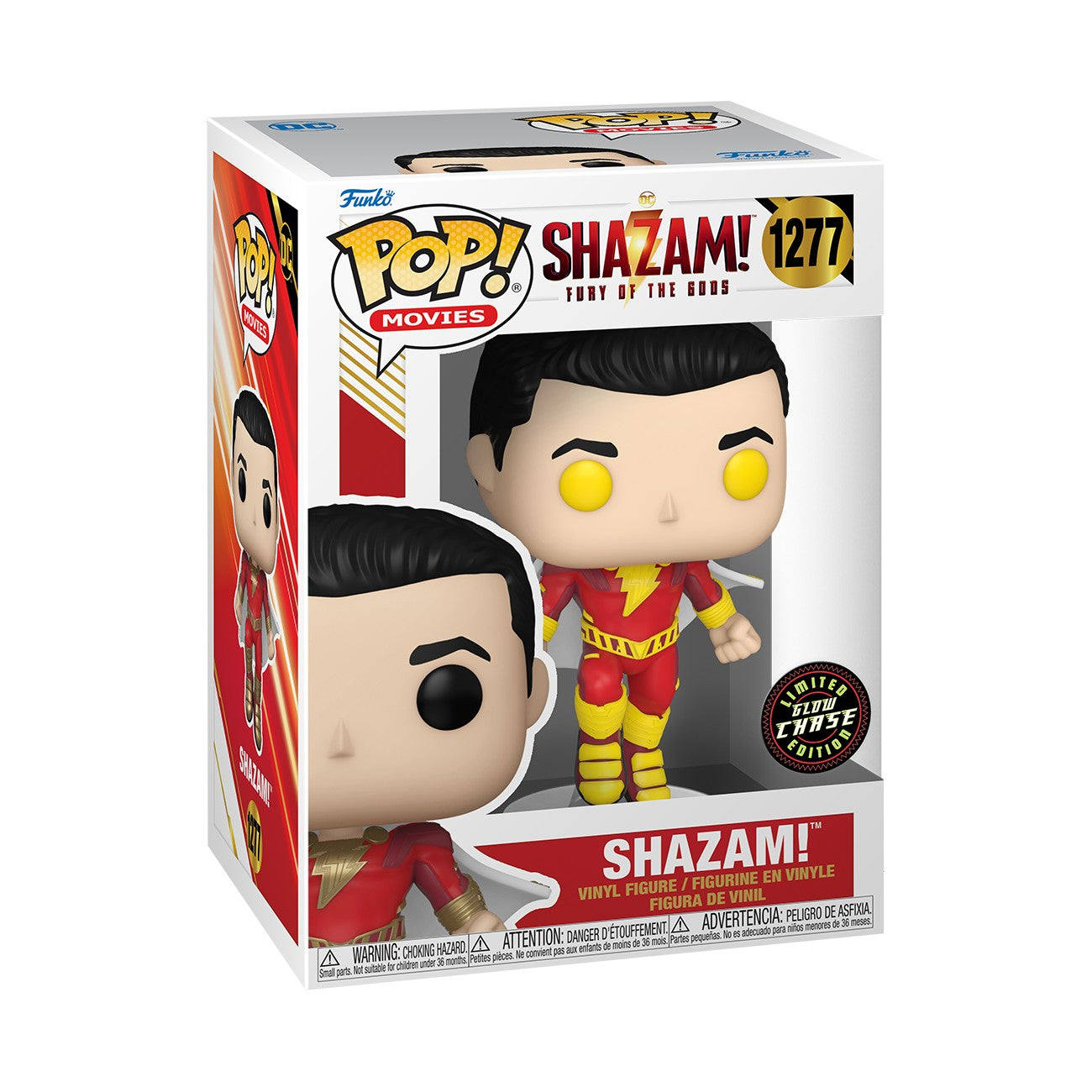  Pop! DC: Shazam Fury of the Gods - Shazam with Glow in the Dark Chase Asst.  0889698691208