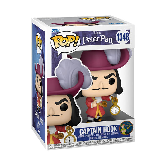 Pop! Disney: Peter Pan 70th Anniversary - Hook  0889698706957