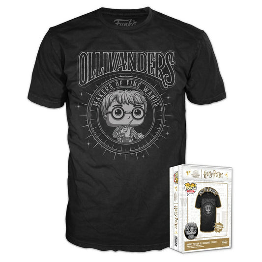  Pop! Boxed Tee: Harry Potter - Harry at Olivanders  0889698719575