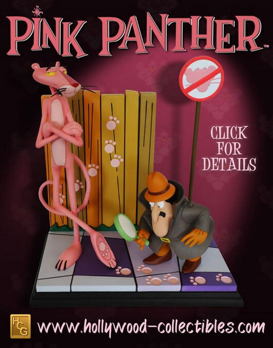  The Pink Panther: Pink Panther and the Inspector Statue  0727785110815