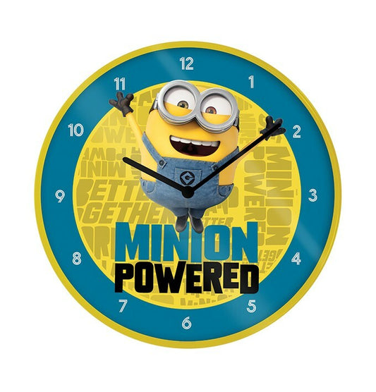  Minions: The Rise of Gru - Minion Powered 10 inch Clock  5050293855417