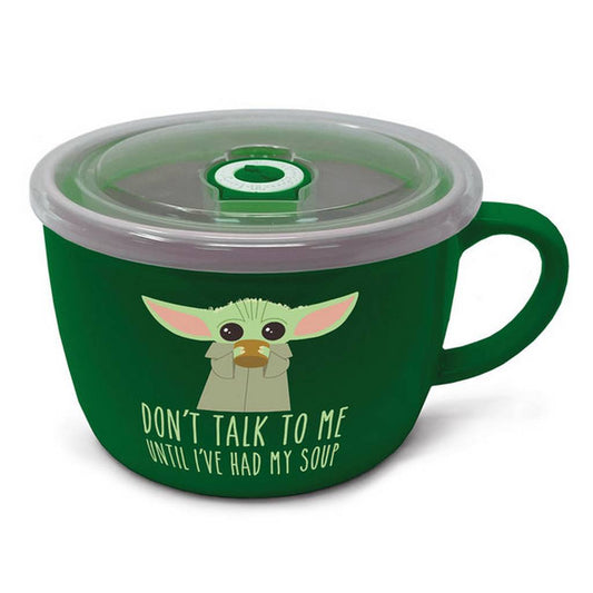  Star Wars: The Mandalorian - Don't Talk to Me Until I've had My Soup and Snack Mug  5050293859071
