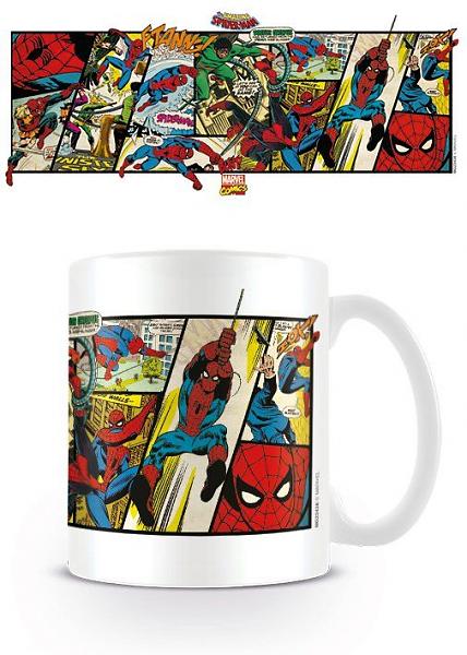  Marvel: Retro Spider-Man Panels Mug  5050574234382