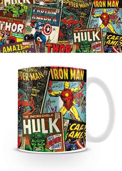  Marvel: Retro Covers Mug  5050574234443