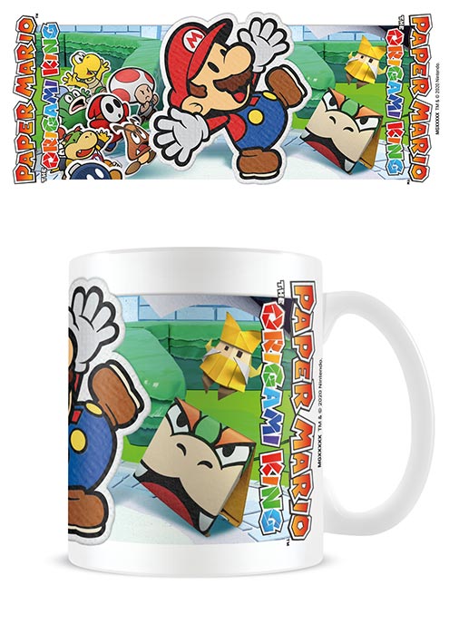  Paper Mario: Origami King - Scenery Cut Out Mug  5050574260473