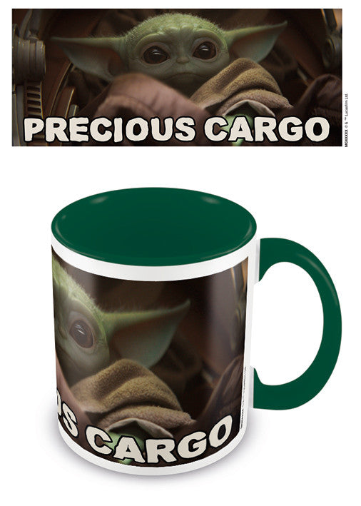  Star Wars: The Mandalorian - Precious Cargo Green Coloured Mug  5050574258517