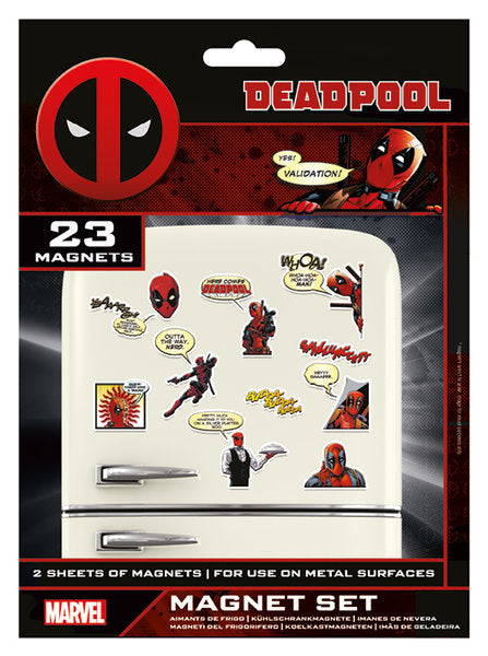  Marvel: Deadpool Magnet Set  5050293650845