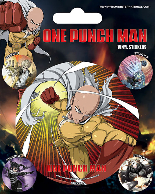  One-Punch Man: Vinyl Stickers  5050293474182