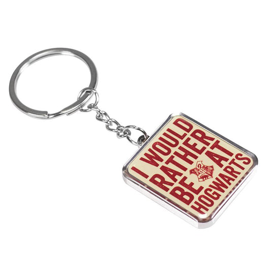  Harry Potter: Rather Be at Hogwarts Keychain  5055453477614
