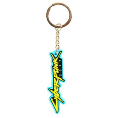 Keychain Cyberpunk 2077 Logo Rubber - Amuzzi