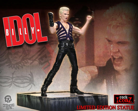  Rock Iconz: Billy Idol II 1:9 Scale Statue  0785571595154