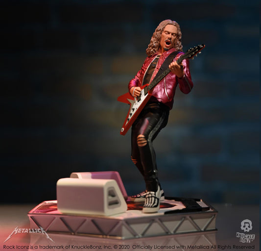  Rock Iconz: Metallica - Kirk Hammett Statue  0655646625287