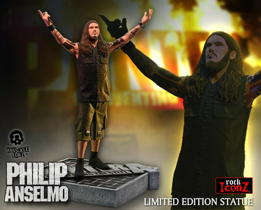  Rock Iconz: Pantera - Reinventing the Steel Philip Anselmo 1:9 Scale Statue  0785571595215