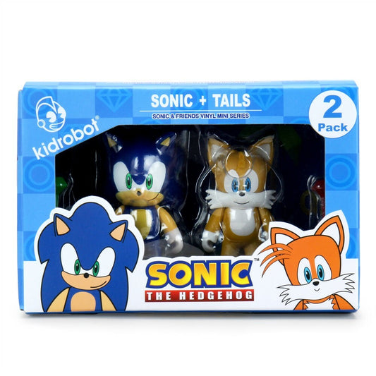  Sonic the Hedgehog: Sonic and Tails 3 inch Vinyl Figure 2-Pack  0883975167110