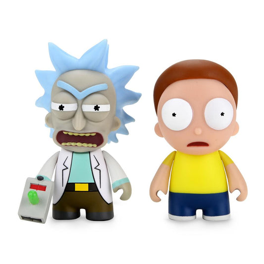  Rick and Morty: Raygun Rick and Morty Vinyl Mini Figure 2-Pack  0883975171919