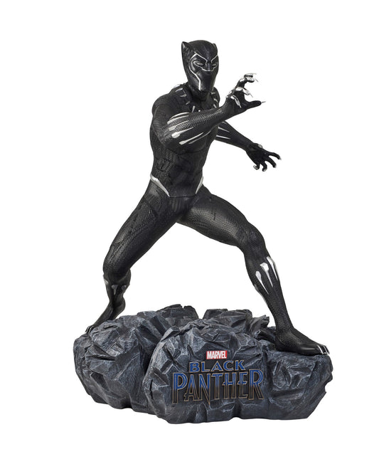  Marvel: Black Panther Movie - Black Panther Life Sized Statue  0717228242180
