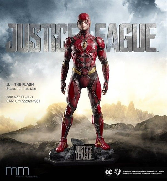  DC Comics: Justice League - The Flash Life Sized Statue  1623155030914