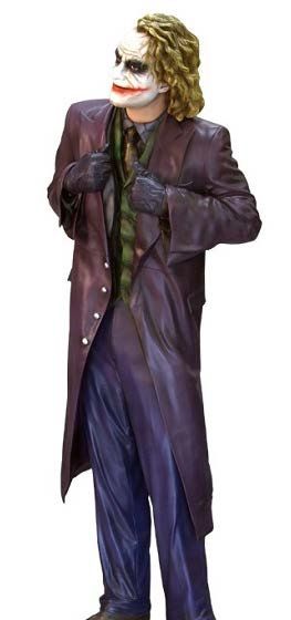  DC Comics: The Dark Knight - The Joker Life Sized Statue  0609465846576
