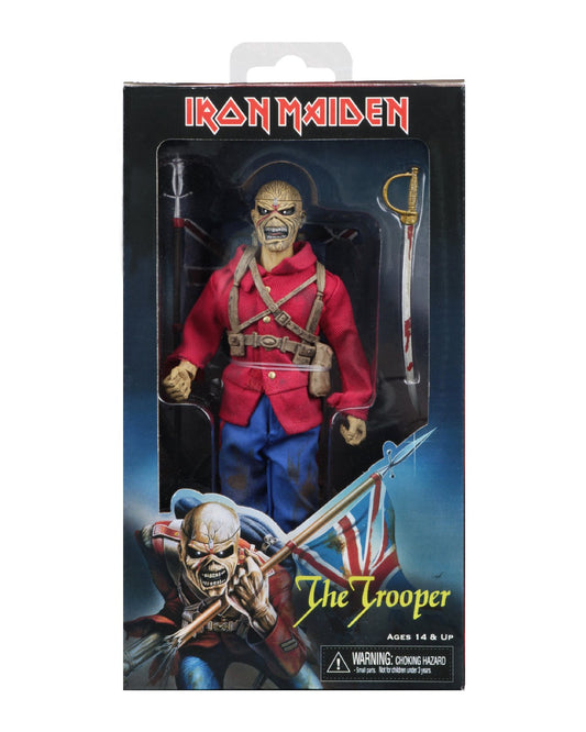  Iron Maiden: Eddie The Trooper 8 inch Clothed Action Figure  0634482149034