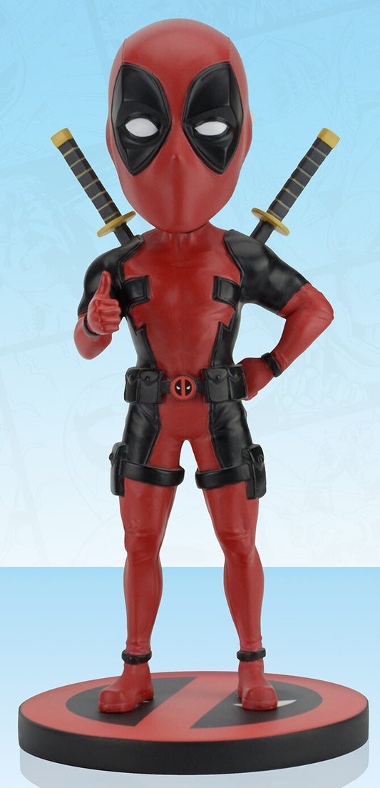  Marvel: Classic Deadpool Head Knocker  0634482615027