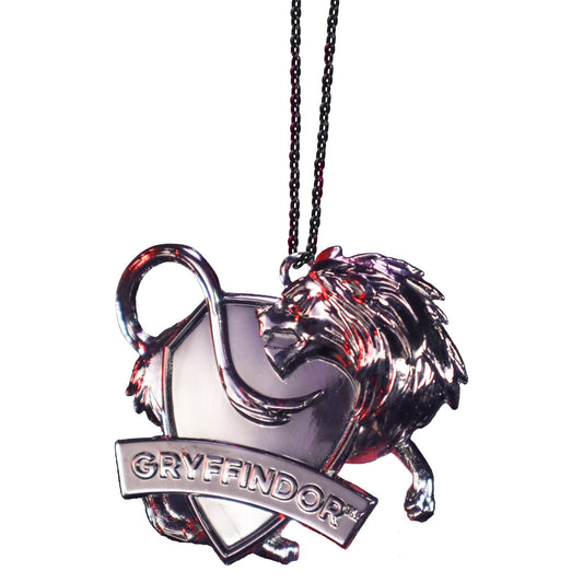  Harry Potter: Gryffindor Crest Silver Hanging Ornament  0801269151744