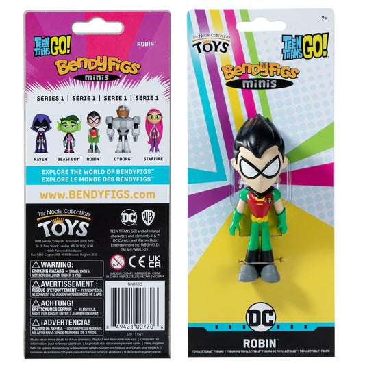  DC Comics: Teen Titans Go - Robin Mini Bendyfig  0849421007706