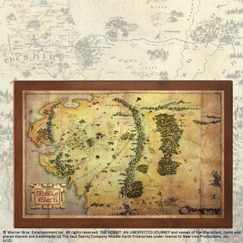  The Hobbit: The Map of Middle-Earth  0812370016570