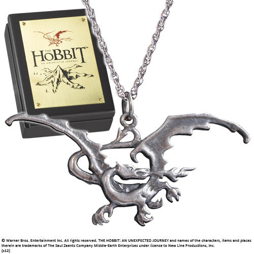  The Hobbit: Smaug Sterling Silver Pendant  0849241001229