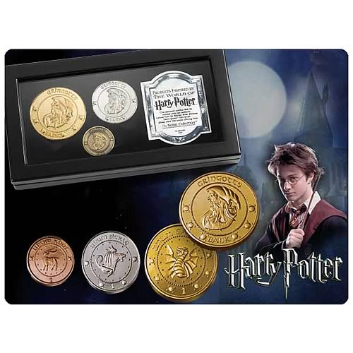  Harry Potter: The Gringotts Bank Coin Collection  0812370011032