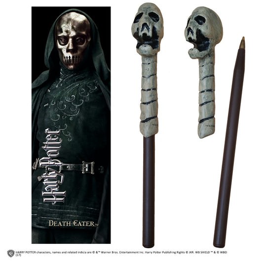  Harry Potter: Death Eater Skull Wand Pen and Bookmark  0849421003975