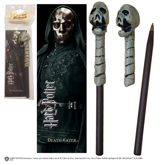  Harry Potter: Death Eater Skull Wand Pen and Bookmark  0849421003975