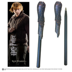  Harry Potter: Ron Weasley Wand Pen and Bookmark  0849421004026