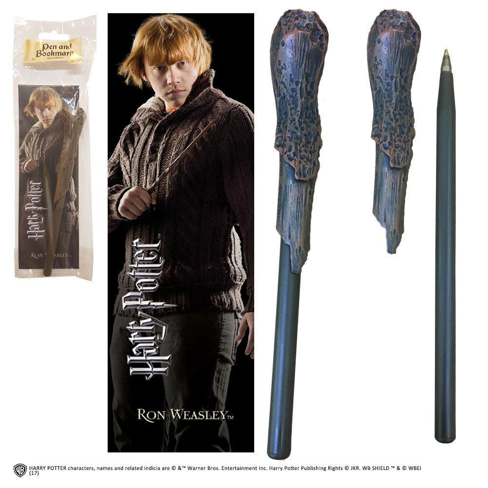  Harry Potter: Ron Weasley Wand Pen and Bookmark  0849421004026